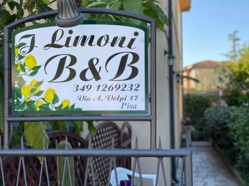 I Limoni B&B Pisa Eksteriør billede